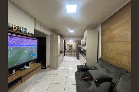 Sala/Cozinha de casa de condomínio à venda com 2 quartos, 50m² em Estância Velha, Canoas