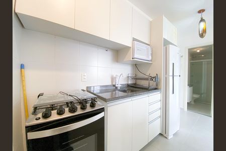 Cozinha de apartamento para alugar com 1 quarto, 35m² em Vila Leopoldina, São Paulo