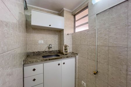 Cozinha de kitnet/studio para alugar com 1 quarto, 30m² em Liberdade, São Paulo