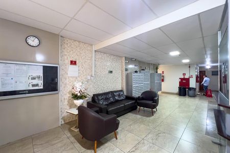 Hall de entrada de kitnet/studio para alugar com 1 quarto, 30m² em Liberdade, São Paulo