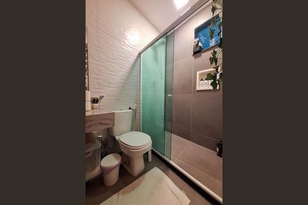 Casa para alugar com 120m², 2 quartos e 2 vagas Casa para alugar com 120m², 2 quartos e 2 vagasBanheiro da Suíte 2
