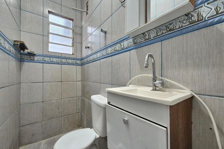 Banheiro de casa para alugar com 2 quartos, 50m² em Jardim Ipaussurama, Campinas