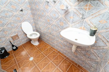 Banheiro de casa para alugar com 1 quarto, 40m² em Vila Nova Curuca, São Paulo