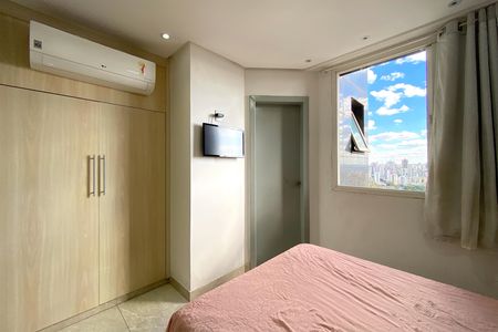 Quarto de apartamento à venda com 1 quarto, 68m² em Estoril, Belo Horizonte