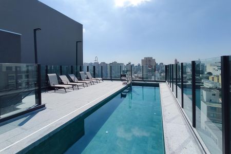 Studio para alugar com 19m², 1 quarto e sem vagaPiscina