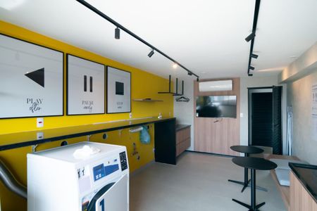 Studio para alugar com 19m², 1 quarto e sem vagaLavanderia