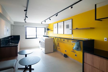 Studio para alugar com 19m², 1 quarto e sem vagaLavanderia