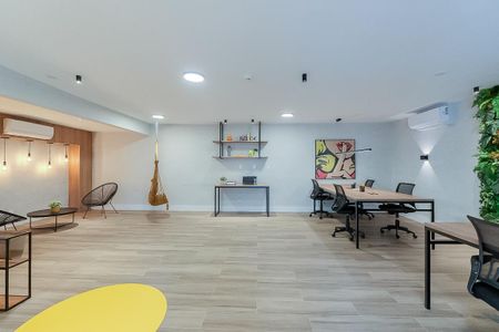 Studio para alugar com 19m², 1 quarto e sem vagaCoworking