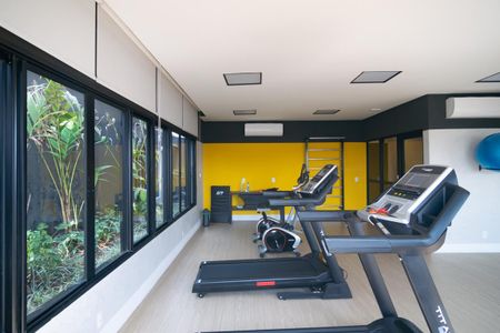 Studio para alugar com 19m², 1 quarto e sem vagaAcademia