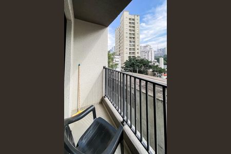 Studio para alugar com 19m², 1 quarto e sem vagaVaranda