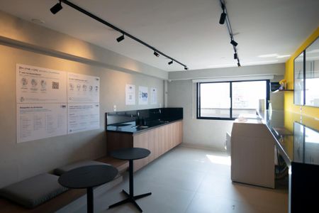 Studio para alugar com 19m², 1 quarto e sem vagaLavanderia
