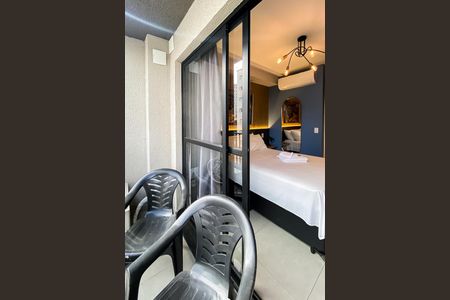 Studio para alugar com 19m², 1 quarto e sem vagaVaranda