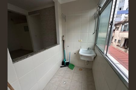 Área de Serviço de apartamento para alugar com 2 quartos, 55m² em Itararé, São Vicente