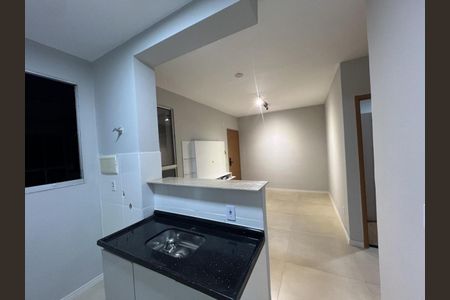 Cozinha de apartamento para alugar com 2 quartos, 42m² em Ipiranga, Ribeirão Preto