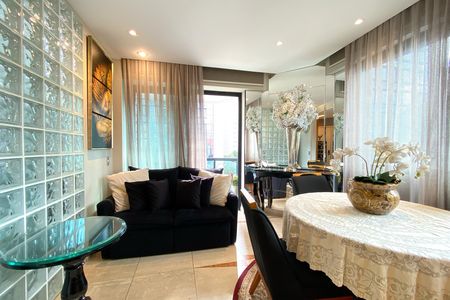 Sala de apartamento para alugar com 1 quarto, 45m² em Funcionários, Belo Horizonte