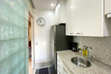 Cozinha de apartamento para alugar com 1 quarto, 45m² em Funcionários, Belo Horizonte