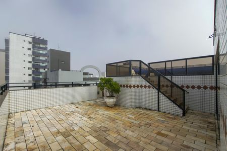 Área comum - Piscina de apartamento para alugar com 1 quarto, 60m² em Vila Caiçara, Praia Grande