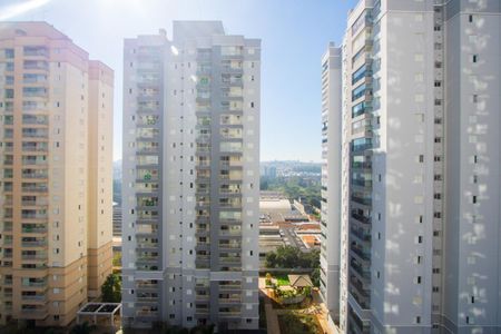 Vista da sala de apartamento para alugar com 3 quartos, 93m² em Campestre, Santo André