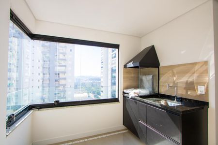 Varanda gourmet de apartamento para alugar com 3 quartos, 93m² em Campestre, Santo André