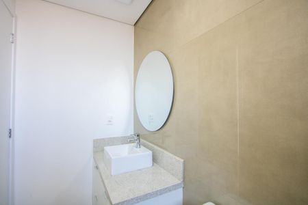 Banheiro do quarto 2 de apartamento para alugar com 3 quartos, 93m² em Campestre, Santo André