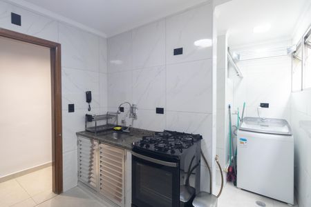 Apartamento para alugar com 60m², 2 quartos e 1 vagaCozinha e Área de Serviço