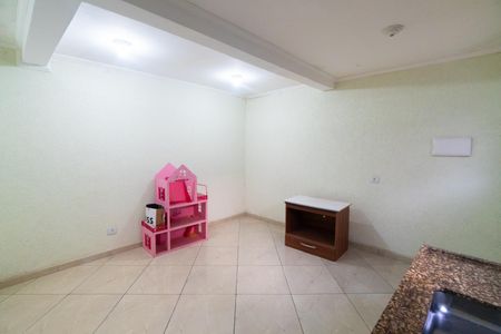 Sala/Cozinha de casa para alugar com 1 quarto, 26m² em Americanópolis, São Paulo