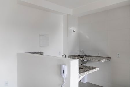 Cozinha de kitnet/studio à venda com 1 quarto, 25m² em Nova Suíça, Belo Horizonte