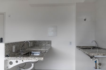 Cozinha de kitnet/studio à venda com 1 quarto, 25m² em Nova Suíça, Belo Horizonte