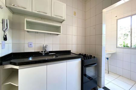 Cozinha de apartamento para alugar com 2 quartos, 55m² em Palmeiras, Belo Horizonte