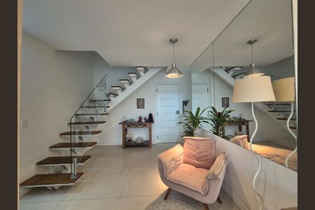 Sala de apartamento à venda com 4 quartos, 220m² em Recreio dos Bandeirantes, Rio de Janeiro