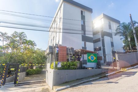 Fachada + placa  de apartamento à venda com 3 quartos, 69m² em Jardim Vilas Boas, São Paulo