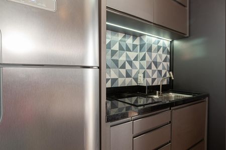 Studio para alugar com 18m², 1 quarto e sem vagaCozinha