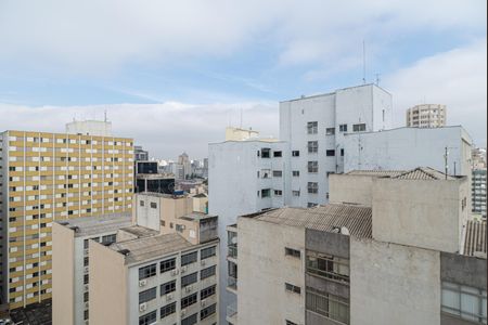 Studio para alugar com 18m², 1 quarto e sem vagaVista da Varanda do Quarto