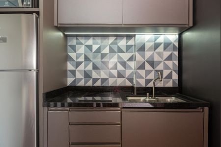 Studio para alugar com 18m², 1 quarto e sem vagaCozinha