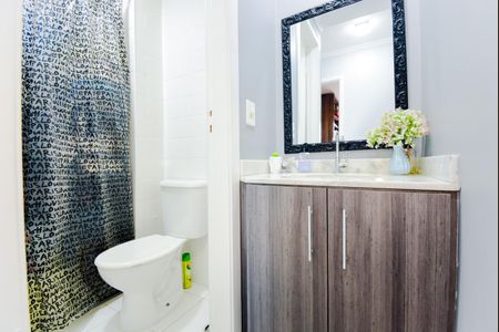 Apartamento à venda com 54m², 2 quartos e 1 vagaBanheiro Social