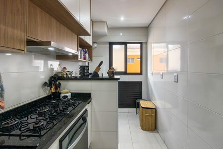 Cozinha de apartamento para alugar com 2 quartos, 80m² em Canto do Forte, Praia Grande