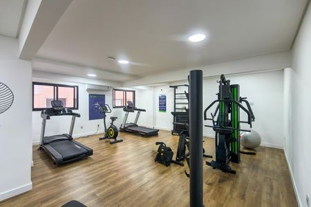 Apartamento para alugar com 80m², 2 quartos e 2 vagas Apartamento para alugar com 80m², 2 quartos e 2 vagasAcademia