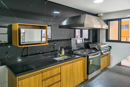 Apartamento para alugar com 80m², 2 quartos e 2 vagas Apartamento para alugar com 80m², 2 quartos e 2 vagasCozinha do Salão de Festas