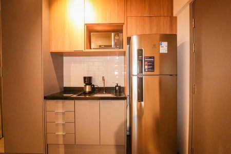 Cozinha de kitnet/studio à venda com 1 quarto, 20m² em Cerqueira César, São Paulo
