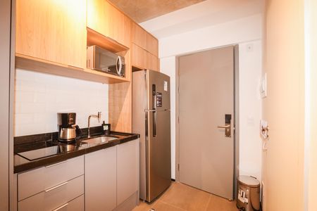 Studio à venda com 20m², 1 quarto e sem vaga Studio à venda com 20m², 1 quarto e sem vagaCozinha