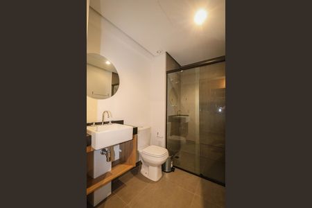 Banheiro de kitnet/studio à venda com 1 quarto, 20m² em Cerqueira César, São Paulo