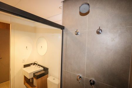 Studio à venda com 20m², 1 quarto e sem vaga Studio à venda com 20m², 1 quarto e sem vagaBanheiro