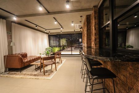 Studio à venda com 20m², 1 quarto e sem vaga Studio à venda com 20m², 1 quarto e sem vagaÁrea comum - Salão de festas