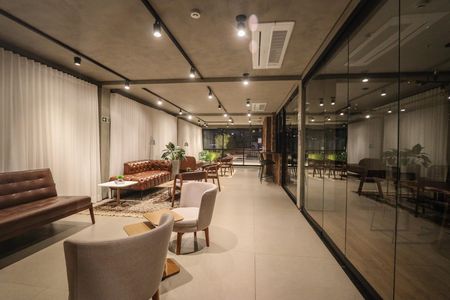 Studio à venda com 20m², 1 quarto e sem vaga Studio à venda com 20m², 1 quarto e sem vagaÁrea comum - Salão de festas