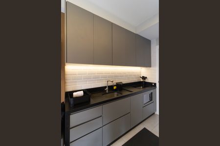 Studio para alugar com 32m², 1 quarto e sem vagaCozinha 
