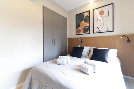 Studio para alugar com 32m², 1 quarto e sem vagaQuarto