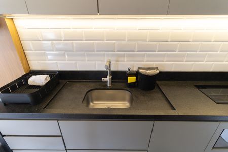 Studio para alugar com 32m², 1 quarto e sem vagaCozinha 