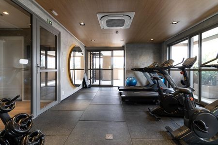 Studio para alugar com 32m², 1 quarto e sem vagaAcademia