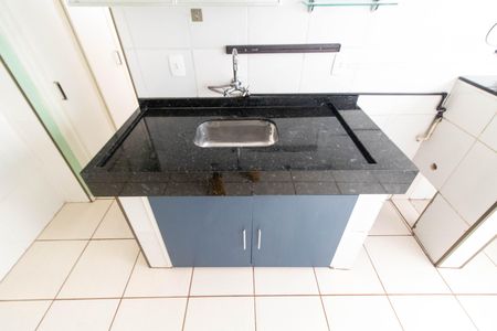 COZINHA de apartamento à venda com 1 quarto, 45m² em Vila Jequitibas, Campinas