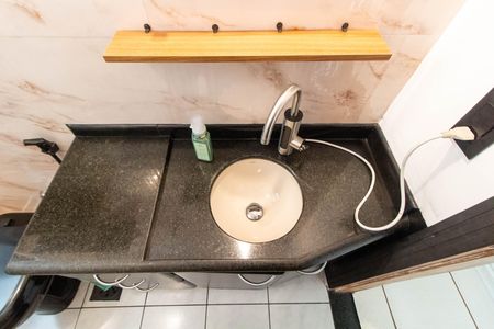 BANHEIRO de apartamento à venda com 1 quarto, 45m² em Vila Jequitibas, Campinas